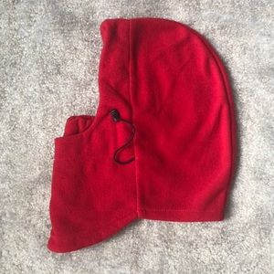 Red Hood and face cover